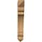 Ekena Millwork Olympic Arts & Crafts Rough Sawn Bracket, Western Red Cedar, 6"W x 30"D x 42"H BKT06X30X42OLY03RWR - alternate 3